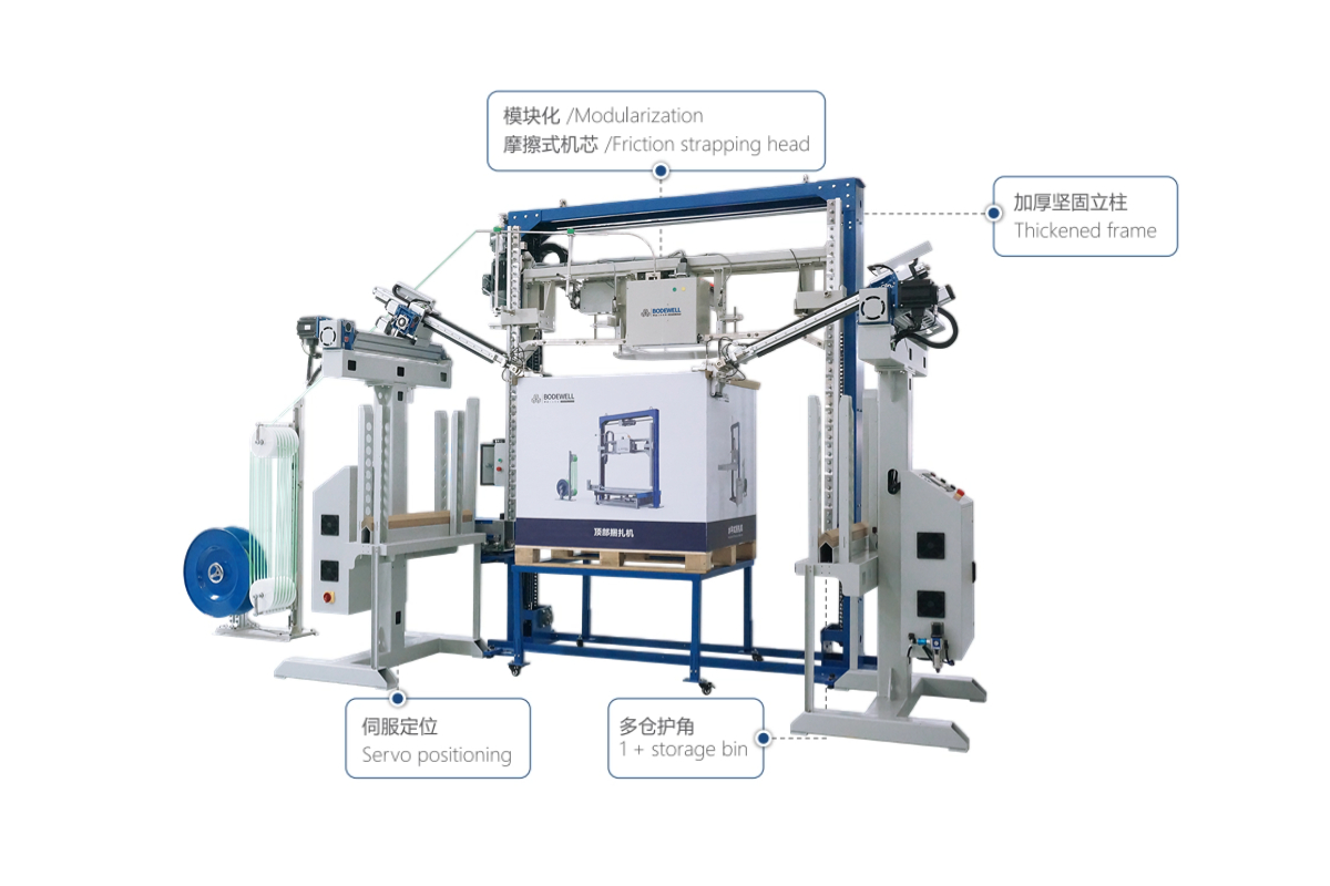 TSA-111 穿劍式加護(hù)角頂部捆扎機(jī)
